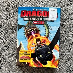 Dreamworks Dragons Riders of Berk Part 2 DVD - SEALED w/slipcover